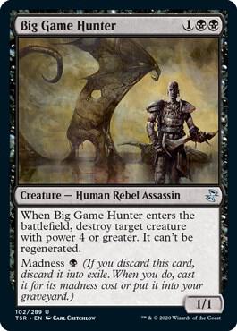 Big Game Hunter card from Time Spiral: Remastered