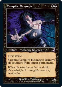 Vampire Hexmage card from Time Spiral: Remastered