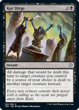 Kor Dirge card from Time Spiral: Remastered
