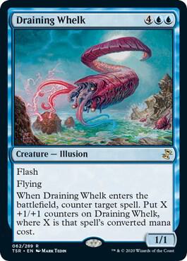 Draining Whelk card from Time Spiral: Remastered