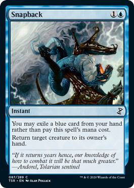 Snapback card from Time Spiral: Remastered