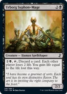 Urborg Syphon-Mage card from Time Spiral: Remastered