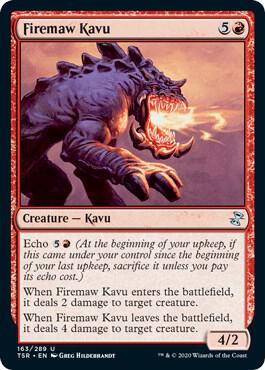 Firemaw Kavu card from Time Spiral: Remastered