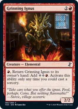 Grinning Ignus card from Time Spiral: Remastered