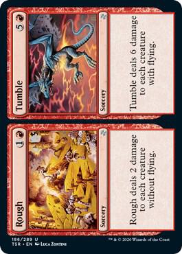 Rough // Tumble card from Time Spiral: Remastered