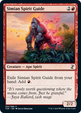 Simian Spirit Guide card from Time Spiral: Remastered