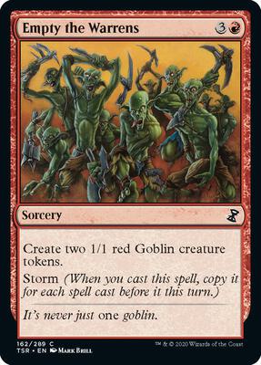 Empty the Warrens card from Time Spiral: Remastered