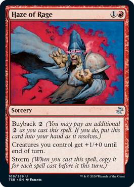 Haze of Rage card from Time Spiral: Remastered
