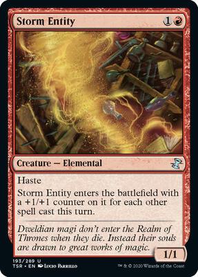 Storm Entity card from Time Spiral: Remastered