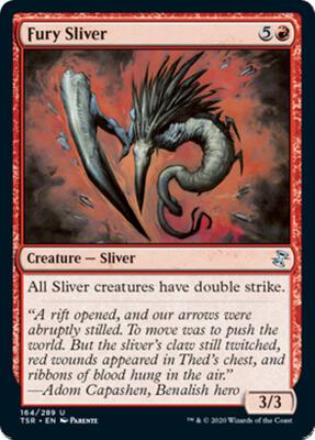Fury Sliver card from Time Spiral: Remastered