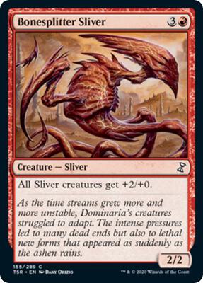 Bonesplitter Sliver card from Time Spiral: Remastered