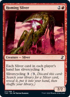 Homing Sliver card from Time Spiral: Remastered