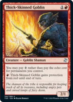 Thick-Skinned Goblin card from Time Spiral: Remastered