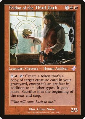 Feldon of the Third Path card from Time Spiral: Remastered