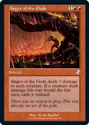 Anger of the Gods card from Time Spiral: Remastered
