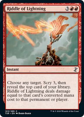 Riddle of Lightning card from Time Spiral: Remastered
