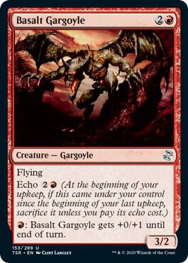 Basalt Gargoyle card from Time Spiral: Remastered