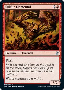 Sulfur Elemental card from Time Spiral: Remastered