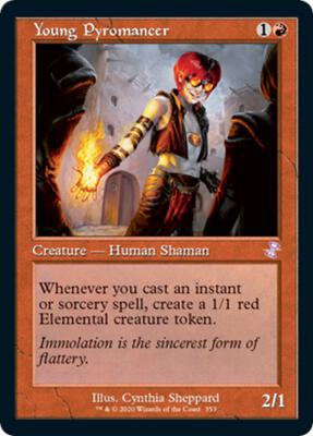 Young Pyromancer card from Time Spiral: Remastered
