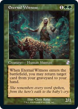 Eternal Witness card from Time Spiral: Remastered