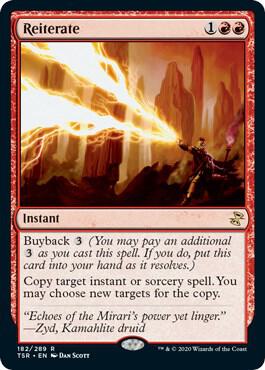 Reiterate card from Time Spiral: Remastered
