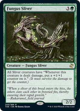 Fungus Sliver card from Time Spiral: Remastered