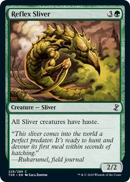 Reflex Sliver card from Time Spiral: Remastered