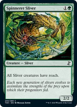 Spinneret Sliver card from Time Spiral: Remastered