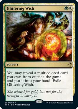 Glittering Wish card from Time Spiral: Remastered