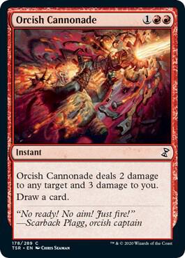 Orcish Cannonade card from Time Spiral: Remastered