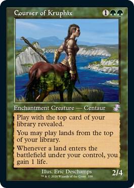 Courser of Kruphix card from Time Spiral: Remastered