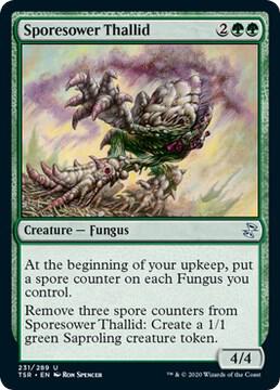 Sporesower Thallid card from Time Spiral: Remastered