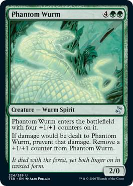 Phantom Wurm card from Time Spiral: Remastered