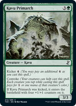 Kavu Primarch card from Time Spiral: Remastered
