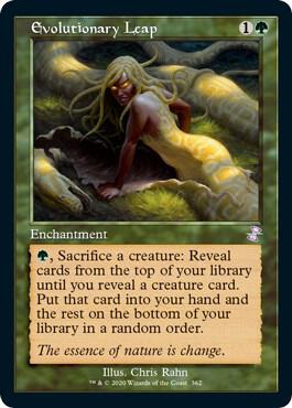 Evolutionary Leap card from Time Spiral: Remastered
