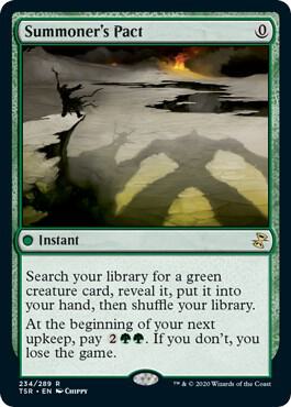 Summoner's Pact card from Time Spiral: Remastered