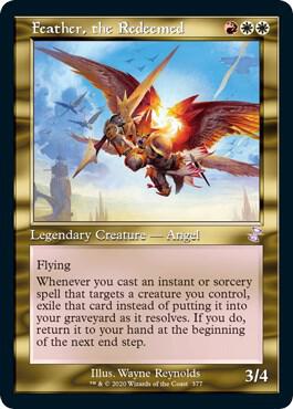 Feather, the Redeemed card from Time Spiral: Remastered
