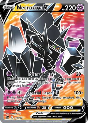Necrozma V (Full Art) card from SWSH05: Battle Styles
