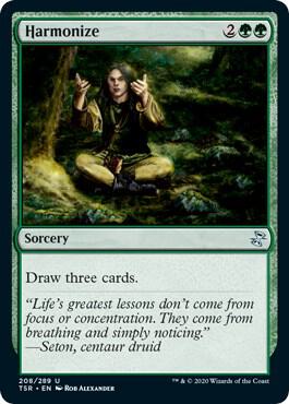 Harmonize card from Time Spiral: Remastered