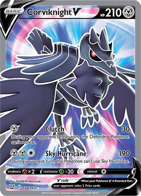 Corviknight V (Full Art) card from SWSH05: Battle Styles