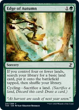 Edge of Autumn card from Time Spiral: Remastered