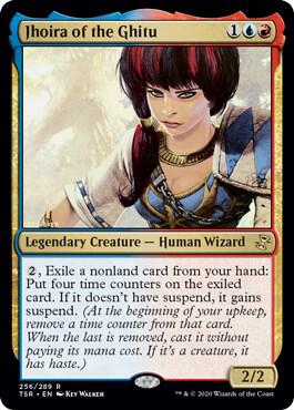 Jhoira of the Ghitu card from Time Spiral: Remastered