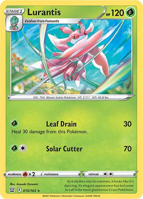 Lurantis card from SWSH05: Battle Styles