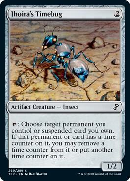 Jhoira's Timebug card from Time Spiral: Remastered