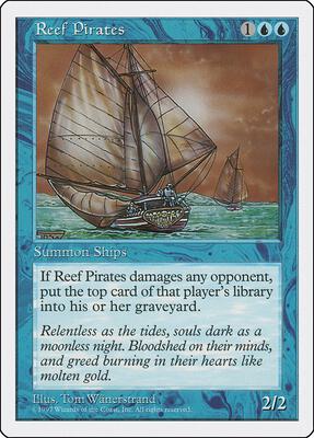 Reef Pirates card from Fifth Edition