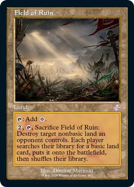 Field of Ruin card from Time Spiral: Remastered