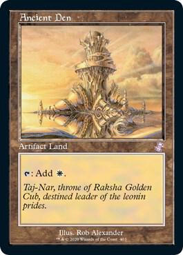 Ancient Den card from Time Spiral: Remastered