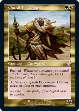 Qasali Pridemage card from Time Spiral: Remastered