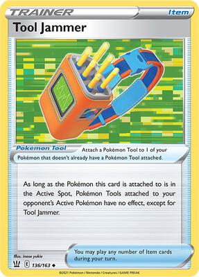 Tool Jammer card from SWSH05: Battle Styles