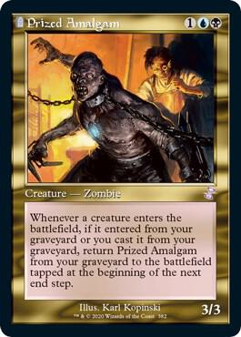 Prized Amalgam card from Time Spiral: Remastered